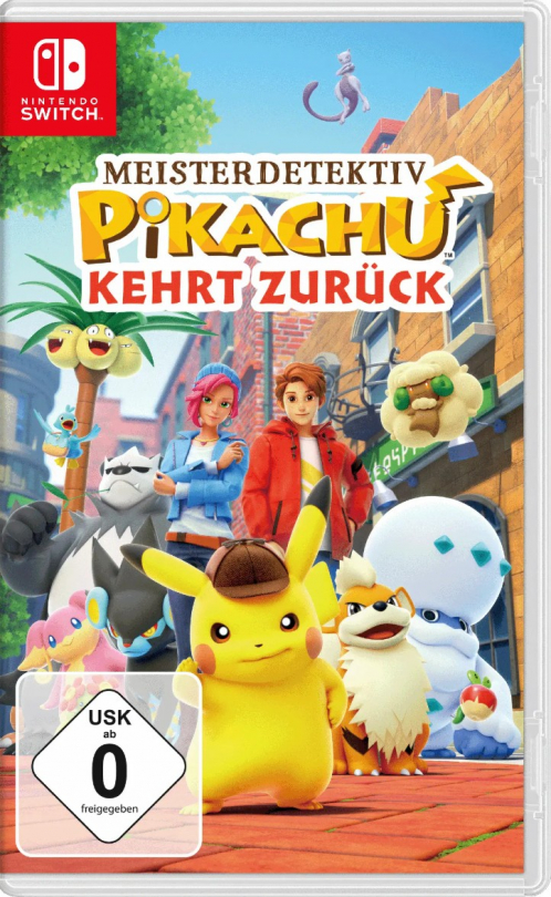Pokemon Meisterdetektiv Pikachu kehrt zurück Frontcover