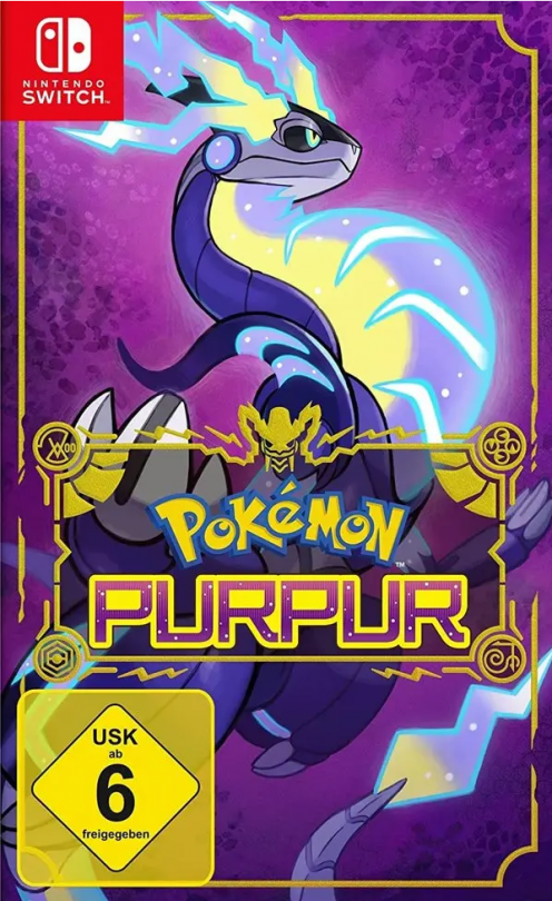 Pokemon Purpur Frontcover